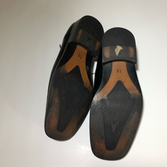 Stacy Adams Lace up Black Leather Shoe - Picture 5 of 6